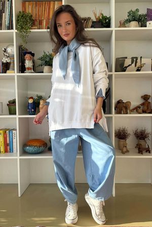 Lagen Chill Sweatshirt White